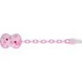 Attache Tétine Chaînette Rose Chicco